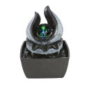 卓上 噴水 滝のオブジェ テーブルトップファウンテン インテリア噴水 WICHEMI Tabletop Water Fountains with Illumin...
