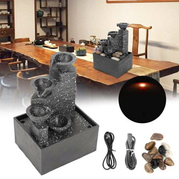 卓上 噴水 滝のオブジェ テーブルトップファウンテン インテリア噴水 Oyunngs 【Christmas gift】 Desktop Fountain Ornament, Mini Desktop Simulation Water Fountain Crafts for Indoor Home Office Table Decoration 送料無料 【並行輸入品】