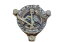 真鍮製 日時計 コンパス 真ちゅう サンダイアル Captain Brass Sundial Compass - West London - Beautiful Handmade Gift -Sundial Clock 【並行輸入品】
