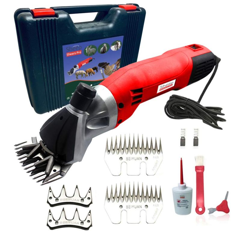 ѥХꥫ  䥮 ѥ   ڥåȥ롼ߥ 緿  緿ưʪ åѡ Sheep Shears Pro 110V 500W Professional Heavy Duty Electric Shearing Clippers with 6 Speed, for Shaving Fur Wool in Sheep, Goats, Cattle, an ¹͢ʡ