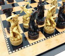 チェスセット Greek Gods Mythology Set of Chess Men Pieces Hand Painted 【並行輸入品】