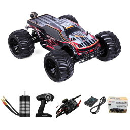 ラジコン 1:10 Scale Remote Control Car Truck, 80+ KM/H High Speed RTR RC Truck, 2.4GHZ Radio Controlled Electric RC Car, 4WD 4x4 Off Road Monster Truck for Adults, IPX7 Waterproof Racing Vehicle Truck 【並行輸入品】