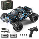 ラジコン HAIBOXING RC Cars 1/18 Scale 4WD Off-Road Monster Trucks with 36 KM/H High Speed, 2.4 GHz Remote-Controlled Electric All Terrain Waterproof Vehicles with Rechargeable Battery for Kids and Adults RTR 【並行輸入品】