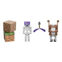 マイクラ おもちゃ スケルトン 馬骨 ホネ馬 スケさん Minecraft Craft-a-Block 2-Pk, Action Figures Toys to Create, Explore and Survive, Authentic Pixelated Designs, Collectible Gifts for Kids Age 6 Years and Older 【並行輸入品】