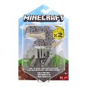 マイクラ おもちゃ スケルトンウルフ Minecraft Craft-A-Block Assortment Figures, Authentic Pixelated Video-Game Characters, Action Toy to Create, Explore and Survive, Collectible Gift for Fans Age 6 Years and Older 【並行輸入品】