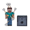 マイクラ おもちゃ スティーブ 矢が刺さってる Minecraft Figure Pack, Col ...