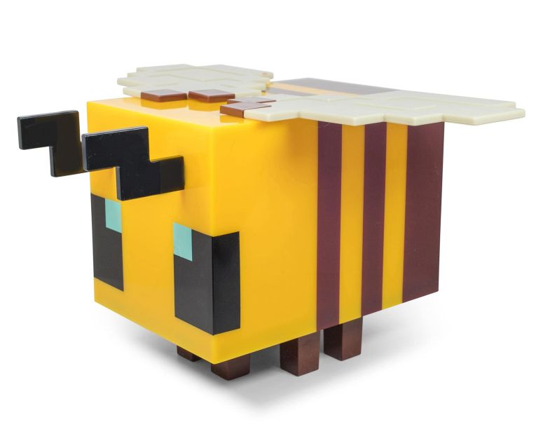 マインクラフト デスクライト Bee ハチ LEDナイトライト Minecraft Yellow Bee Figural Mood Light | 5 Inches Tall 【並行輸入品】