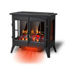 電気暖炉 暖炉型ファンヒーター 電気ストーブ フェイク暖炉 R.W.FLAME Electric Fireplace Infrared Stove Heater, 23