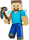 マイクラ おもちゃ スティーブ ツルハシ Minecraft Steve with Pickaxe Basic Figure 【並行輸入品】