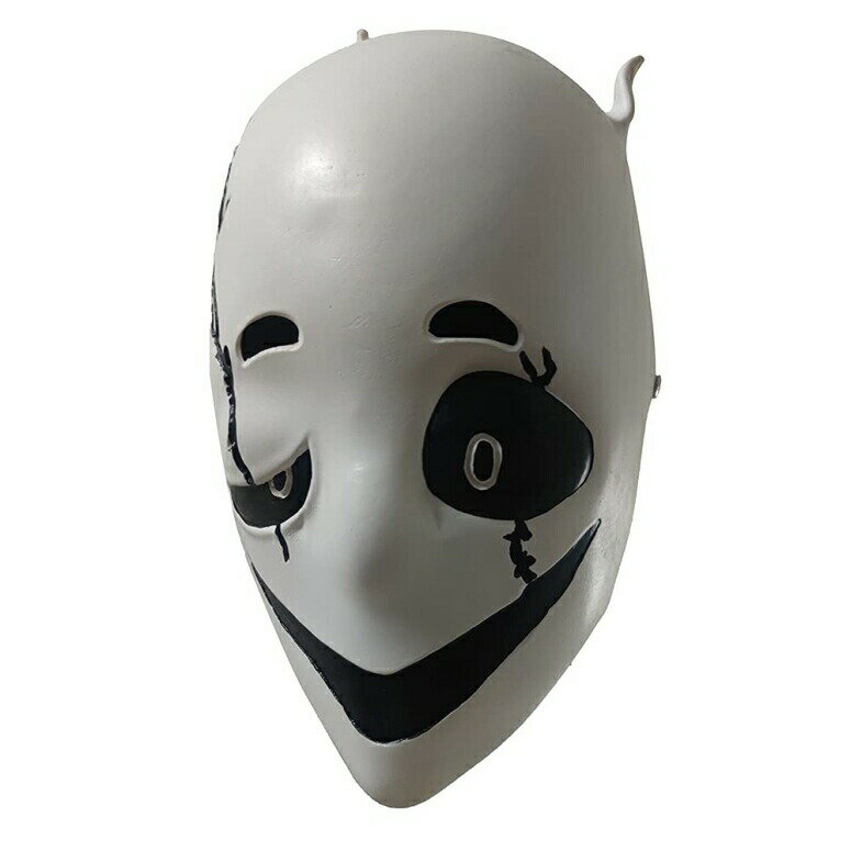 アンテ ガスター 仮面 XGS Undertale W. D. Gaster Latex Mask Half Face Costume Halloween Christmas Party Game Accessory Cosplay Props 【並行輸入品】 2