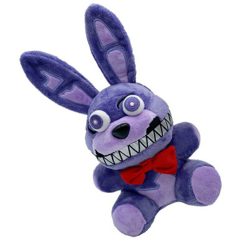 FNAF 5ナイツ Five Nights at Freddy 039 s Plush Toy Suitable for Collection, FNAF Plushies Stuffed Doll for Boy Girl Christmas Halloween Birthday Gift, 8“ (Purple Bonnie Rabbit) 【並行輸入品】