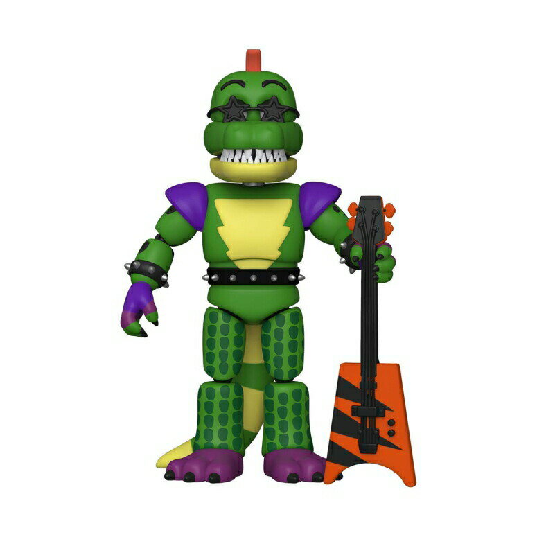 セキュリティーブリーチ FNAF 2作目 5ナイツ Funko Action Figure: Five Nights at Freddy's, Security Breach - Montgomery Gator, Multicolour 