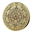 マヤ暦 コイン Mexico Mayan Aztec Calendar Art Prophecy Culture Challenge Coin 【並行輸入品】