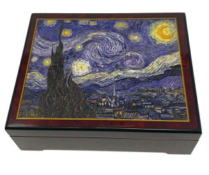 オルゴール The San Francisco Music Box Company Van Gogh Starry Night Music Box 【並行輸入品】