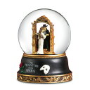 ファントムオブジオペラ オペラ座の怪人 The San Francisco Music Box Company Phantom and Christine Mirror Scene Water Globe 【並行輸入品】