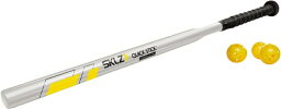 スキルズ クイックスティック トレーニングバット SKLZ Quick Stick Baseball and Softball Training Bat for Speed Silver, 12-Ounce 【並行輸入品】