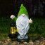 LED顼饤 顼ѥ ǥ饤 Flocked Garden Outdoor Gnome Statues Decor with Solar Lights ,Large Funny Gnome Garden Figurines for Outside Patio Yard Lawn House Farmhouse Sculptures Decorations Gifts ¹͢ʡ