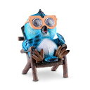 LEDソーラーライト ソーラーパワー ガーデンライト Owl Solar Garden Decorations Figurine Outdoor LED Decor Figure Light Up Decorative Statue Accents for Yard, Patio, Lawn, or Deck Weather Resistant Great Housewarming Gift Idea 【並行輸入品】