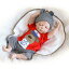 İ ֤ͷ     ꥢ ͷ ֤ Dolls Silicone Full Body Sleeping Boy Realistic Baby Dolls for Boys Lifelike 22 Inch Newborn Anatomically Correct Washable Toy Doll ¹͢ʡ