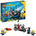 ミニオンズ フィーバー ライズオブグルー 2022 ミニオン おもちゃ LEGO Minions Unstoppable Bike Chase (75549) Minions Toy Building..