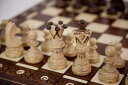 チェスセット Beautiful Handcrafted Wooden Chess Set with Wooden Board and Handcrafted Chess Pieces - Gift idea Products (21" (55 cm)) 【並行輸入品】