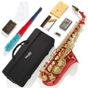 アルトサックスフォン Mendini By Cecilio Eb Alto Saxophone ケース チューナー マウスピース 10 リード ポケットブック Mendini By Cecilio Eb Alto Saxophone - Case, Tuner, Mouthpiece, 10 Reeds, Pocketbook- MAS-BK r E Flat Musical Instrum 【並行輸入品】