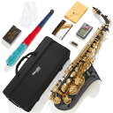 アルトサックスフォン Mendini By Cecilio Eb Alto Saxophone ケース チューナー マウスピース 10 リード ポケットブック Mendini By Cecilio Eb Alto Saxophone - Case, Tuner, Mouthpiece, 10 Reeds, Pocketbook- MAS-BK r E Flat Musical Instrum 【並行輸入品】