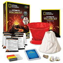 ナショナルジオグラフィック 火山キット NATIONAL GEOGRAPHIC Ultimate Volcano Kit ? Erupting Volcano Science Kit for Kids, 3X More Eruptions, Pop Crystals Create Exciting Sounds, STEM Science & Educational Toys Make Great Kids Activ 【並行輸入品】