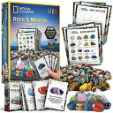 ナショナルジオグラフィック ロックビンゴゲーム NATIONAL GEOGRAPHIC Rock Bingo Game - Play Rock Bingo, Mineral Memory, Gemstone Trivia, & Card Games, Collection Includes Over 150 Rocks and Minerals, Amazon Exclusive Educational STEM 【並行輸入品】