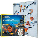 ナショナルジオグラフィック 100ピース メイクウェイ マグネティック NATIONAL GEOGRAPHIC 100-Piece Makeway Magnetic Marble Run - STEM Building Set for Kids & Adults 【並行輸入品】