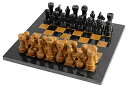 チェスセット Radicaln Handmade Black and Golden Full Marble Chess Board Game Set - Staunton Marble Tournament Two Players Full Chess Game Table Set - Non Wooden - Non Backgammon 【並行輸入品】