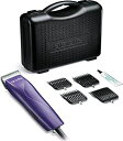 ペット バリカン 犬 Andis 21420 EasyClip Pro-Animal 7-Piece Detachable Blade Clipper Kit, Animal/Dog Grooming, Purple MBG-2 【並行輸入品】