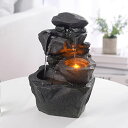 MJ-MARKET㤨 ʮ Υ֥ ơ֥ȥåץեƥ ƥꥢʮ Kalona Relaxation Water Fountain Exquisite Rockery Fountains Unique Waterfall Fountains Zen/Meditation Soothing Sound Tabletop Fountains Home/Office Decor with Led Li ¹͢ʡۡפβǤʤ15,200ߤˤʤޤ