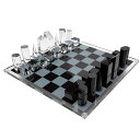 チェスセット Luxury Unique Lucite Chess Set, Acrylic Pieces, 13