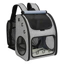 CR  o[h gxLA[ COVONO Expandable Pet Carrier Backpack for Cats, Dogs and Small Animals, Portable Pet Travel Carrier, Super Ventilated Design, Airline Approved, Ideal for Traveling/Hiking/Camping ysAiz