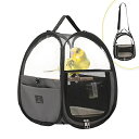 インコ 小鳥 バード トラベルキャリアー A4 Pet Bird Carrier for Travel, Bird Travel Cage Bag with S...