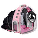 インコ 小鳥 バード トラベルキャリアー AJY Pet Clear Cat Backpack Carrier Bubble Breathable Foldab...