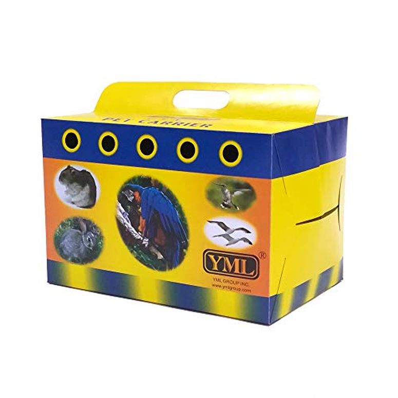 インコ 小鳥 バード トラベルキャリアー YML Cardboard Carrier for Small Animals or Birds, Large, Lot of 100 【並行輸入品】