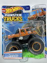 ホットウィール モンスタートラック Hot Wheels Monster Trucks - Mercedes-Benz UNIMOG - 2023 Case C / 3 - Orange - Ships Bubble Wrapped in a Box 【並行輸入品】