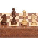 チェスセット Husaria Professional Staunton Tournament No. 6 Wooden Chess Game Set with 2 Extra Queens, 3.9-inch Kings 【並行輸入品】