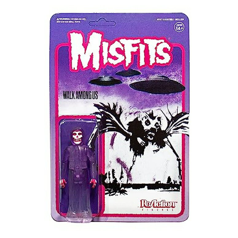 アモングアス アモンガス Super7 Misfits Reaction Figure - Fiend Walk Among Us (Purple) 【並行輸入品】