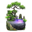   ̃IuWF e[ugbvt@Ee CeA Xshelley Indoor Tabletop Fountains C Rockery, Water, Waterfall, Plants, Desktop Fountain, atomizing humidifier Fountain, Home Office Desktop Decorations, Automatic P ysAiz