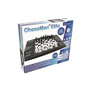 チェスセット Lexibook CG1300 ChessMan Elite Interactive electronic chess game, 64 levels of difficulty, LEDs, battery powered, black / white 【並行輸入品】