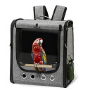 インコ 小鳥 バード トラベルキャリアー SUERTREE Bird Carrier Bag Bird Travel Cage with Stand, Ligh...