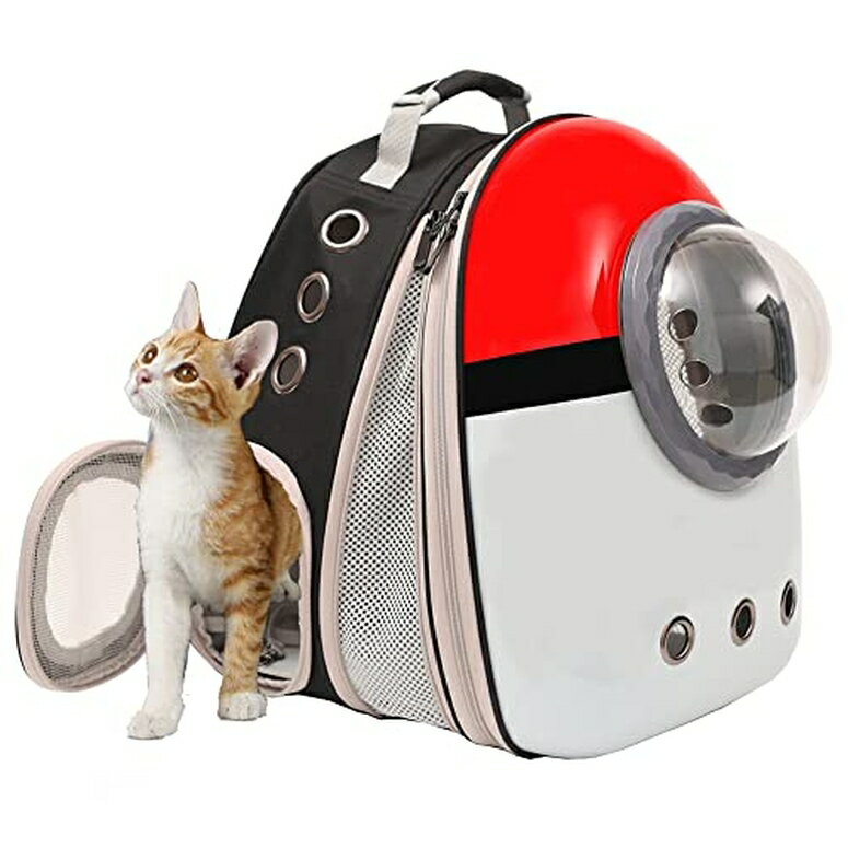 インコ 小鳥 バード トラベルキャリアー Front Expandable Cat Backpack Carrier Fit up to 20 lbs Space Cat Bubble Backpack 【並行輸入品】