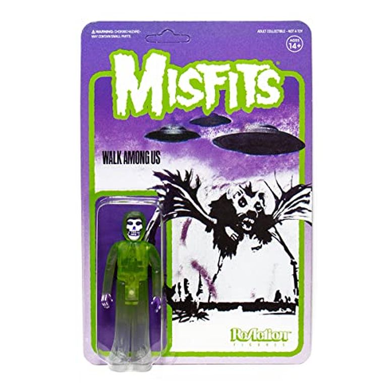 アモングアス アモンガス Super7 Misfits Fiend Walk Among Us (Green) - 3.75 in Scale Reaction Figure 【並行輸入品】