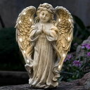 ガーデンライトLEDソーラーライト ソーラーパワー Solar Angel Statue Garden Decor-Outdoor Standing Praying Angel Figurines Statue Sculpture with Solar Light，Angel Yard Garden Decoration from LD Yard. 【並行輸入品】