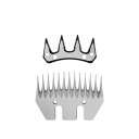 ƒ{poJ r Dragro Sheep Clippers Replacement Blades, Professional Stainless Steel Clipper Blades for Thick Coat Animals ysAiz