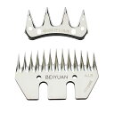 ƒ{poJ r 13 Teeth Sheep Clipper Replacement Blades for Pet Premium Livestock Shearing- High Hardness & Sharpness - Ideal for Grooming Sheep,Goats, Lambs, Llamas, Alpacas ysAiz