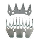 家畜用バリカン 羊 9 Teeth Pet Sheep Replacement Blades for fit Oster, Lister, Heiniger Sheep Clippers, Detachable Animal Trimmer Shearing for Grooming Goats, Lambs, Llamas, Alpacas 【並行輸入品】